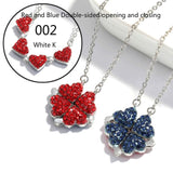 New AMAZiNG Heart & Flower Necklace -- for Women