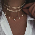 Fashion Asymmetric Lock Necklace -- For Women