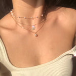 Fashion Asymmetric Lock Necklace -- For Women