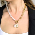 Fashion Asymmetric Lock Necklace -- For Women